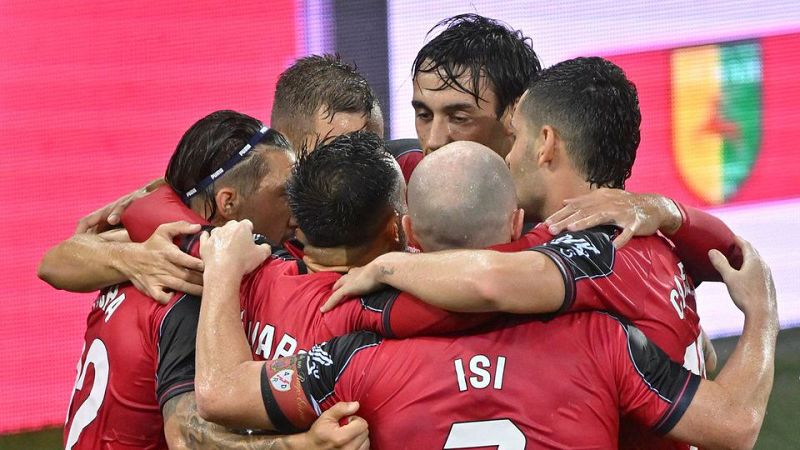 El Rayo Vallecano sabe sufrir para vencer por la mínima al Neman Grodno