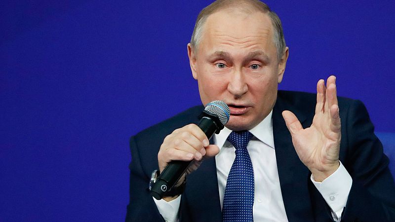 Putin asegura que la publicación de la 'lista del Kremlin' perjudica las relaciones con Washington