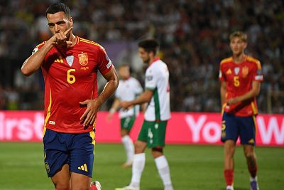 Hora y dnde ver en TV gratis el Bulgaria vs. Espaa de las eliminatorias del Mundial 2026