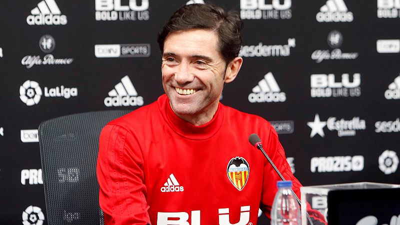 Marcelino: "El Barça es el rival más difícil, pero no vamos a dar esto por perdido"