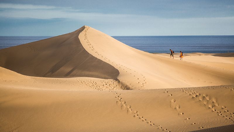 De postal a problema: la presión turística amenaza las dunas de Maspalomas