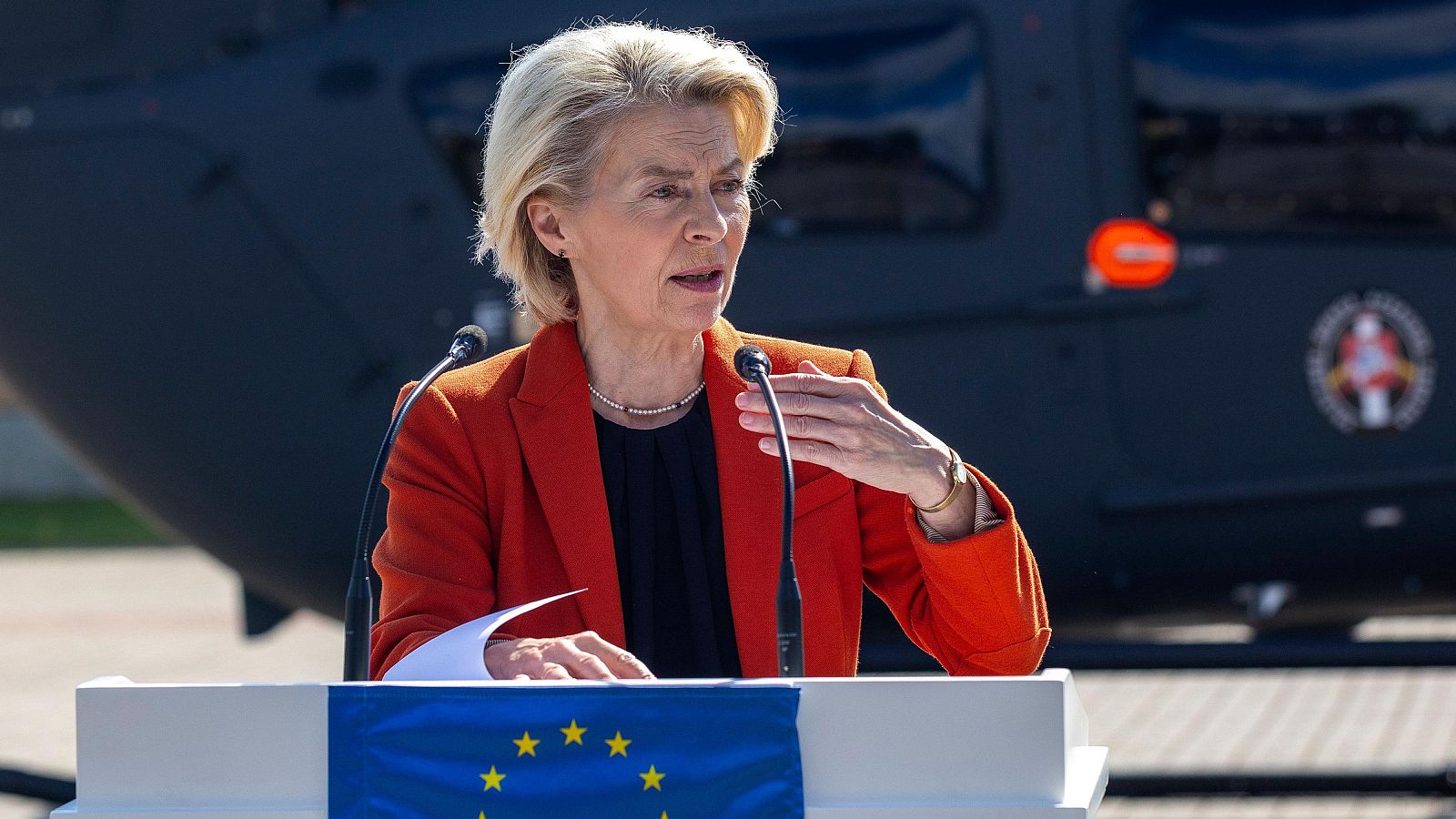 Bulgaria acusa a Rusia de las interferencias al GPS del avión donde volaba Von der Leyen | Ver