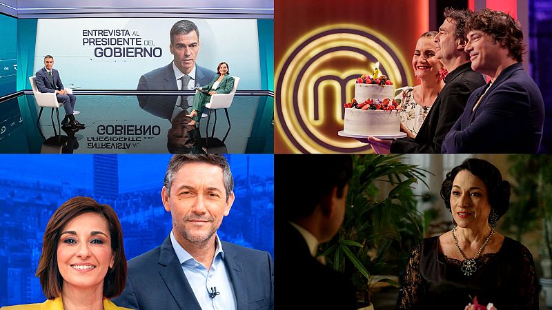La 1 (12,5%) logra su mejor comienzo de temporada en 14 años