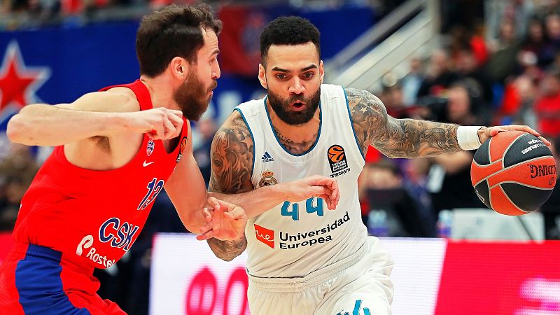 El Madrid reacciona tarde ante el CSKA