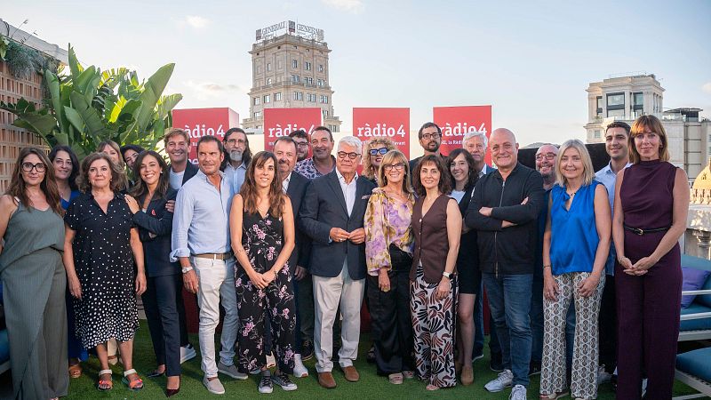 Ràdio 4 presenta la temporada 2025-2026: 'Ràdio 4 - RNE, la Ràdio per devant'