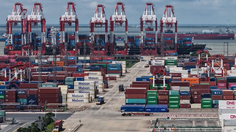 El intercambio económico entre China y EE.UU. se reduce un 11% en agosto mientras se mantiene la tregua arancelaria