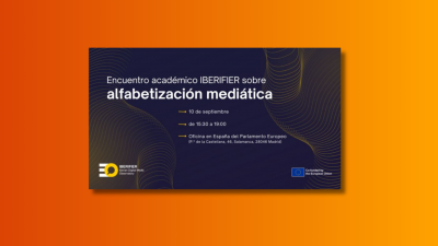 Javier Marzal, subdirector de la Ctedra RTVE-UJI, inaugura el encuentro IBERIFIER sobre alfabetizacin meditica