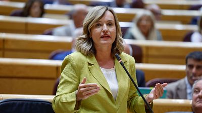 Pilar Alegría considera que los equipos con patrocinio israelí no deberían participar en la Vuelta a España: "Seríamos partidarios de que se adoptara la misma posición que se adoptó con referencia a Rusia" - Escuchar ahora