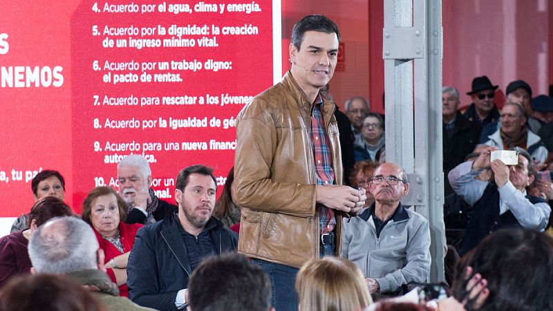 Pedro Sánchez: "Un gobierno que no hace nada es un gobierno que no es nada"