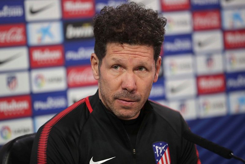 Simeone: "El fútbol pasa más por ser concretos que por si atacas más o menos"