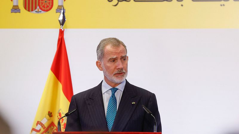 Felipe VI califica de "crisis humanitaria insoportable" la "devastación" en Gaza en su primera visita de Estado a Egipto