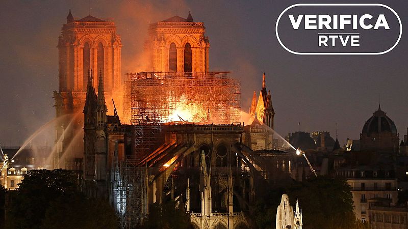 Incendios de iglesias atribuidos a "yihadistas": una narrativa desinformativa recurrente