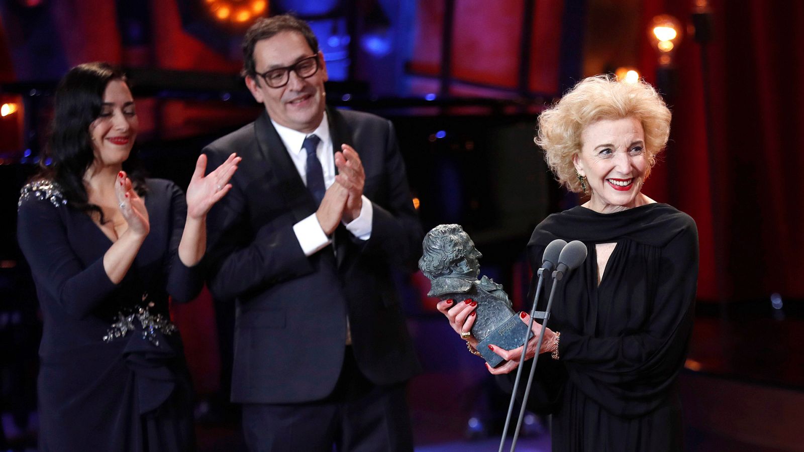 La actriz Marisa Paredes recibe el Goya de Honor en la edición de 2018