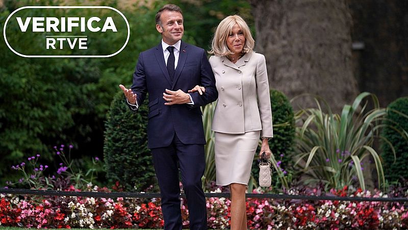 Los Macron presentarán pruebas científicas para demostrar que Brigitte no es una mujer trans: claves de un bulo recurrente
