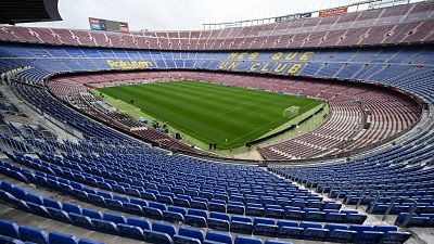 As� est� el Camp Nou a d�a de hoy.