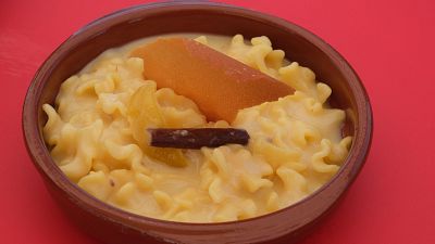 Receta de macarrones de San Juan con crujiente de canela de MasterChef Celebrity 10