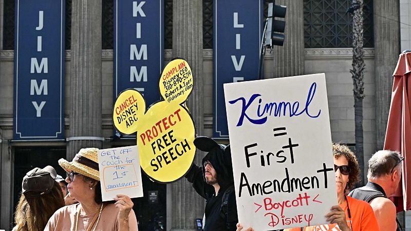 Disney anuncia el retorno del programa de Jimmy Kimmel después de cancelarlo tras un comentario sobre Charlie Kirk