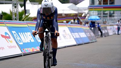 Paula Ostiz, medalla de plata en el Mundial jnior contrarreloj