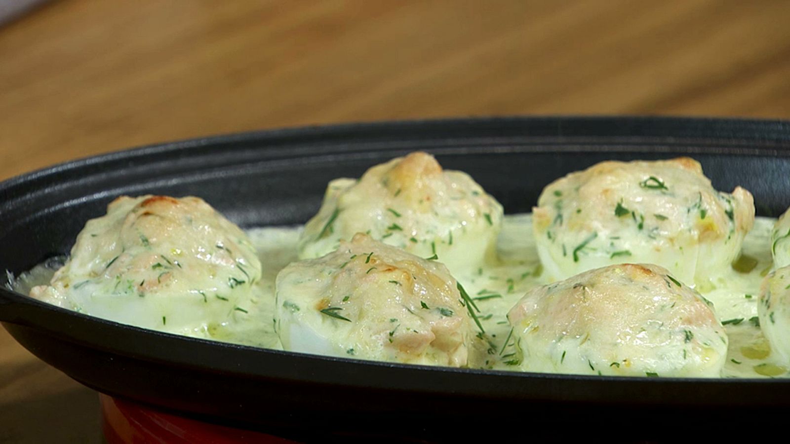 Torres en la cocina - Huevos rellenos