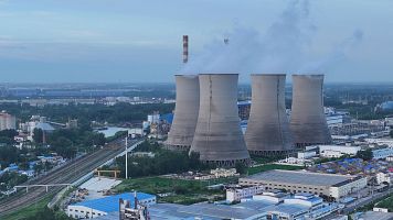 La central elctrica Huaneng Huaiyin en China