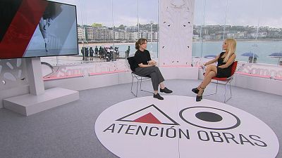 'Atencin obras', desde el Festival de San Sebastin, entrevista a la actriz Nagore Aranburu