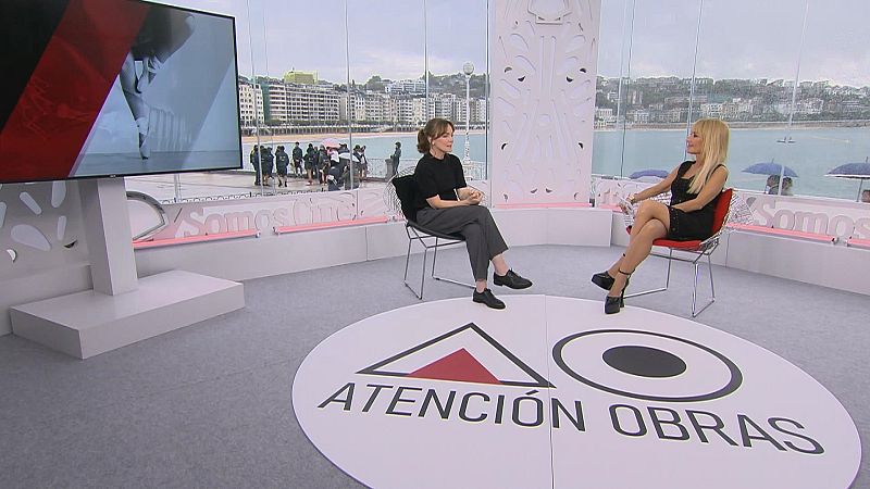 'Atención obras', desde el Festival de San Sebastián, entrevista a la actriz Nagore Aranburu