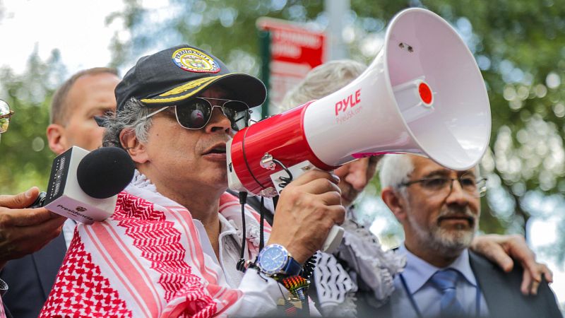 EE.UU. revoca el visado a Gustavo Petro por "incitar" a los soldados estadounidenses a desobedecer a Trump