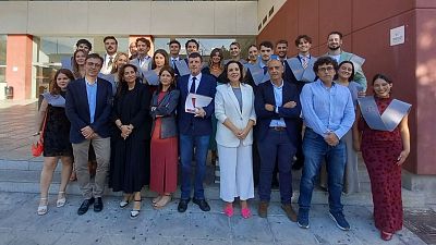 RTVE Instituto y la Universidad de Sevilla celebran la graduacin de la II edicin del Mster en Periodismo 360