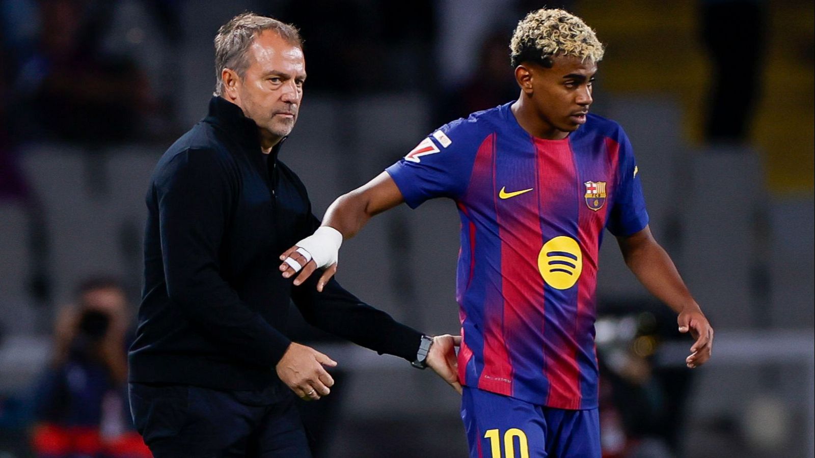 Flick avisa a Lamine: "Es un jugador excepcional, pero para pasar de nivel  hay que esforzarse más"