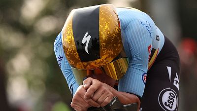Evenepoel completa la triple corona en contrarreloj tras convertirse en campe�n de Europa