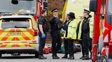 Cuatro heridos en un ataque con apualamiento y atropello en una sinagoga en Mnchester