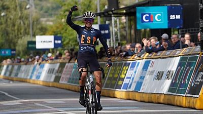 Paula Blasi suma un nuevo oro para Espa�a en el Campeonato de Europa de ciclismo en ruta