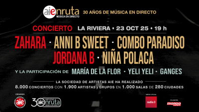 AIEnRUTa celebra su 30º aniversario con una fiesta en directo