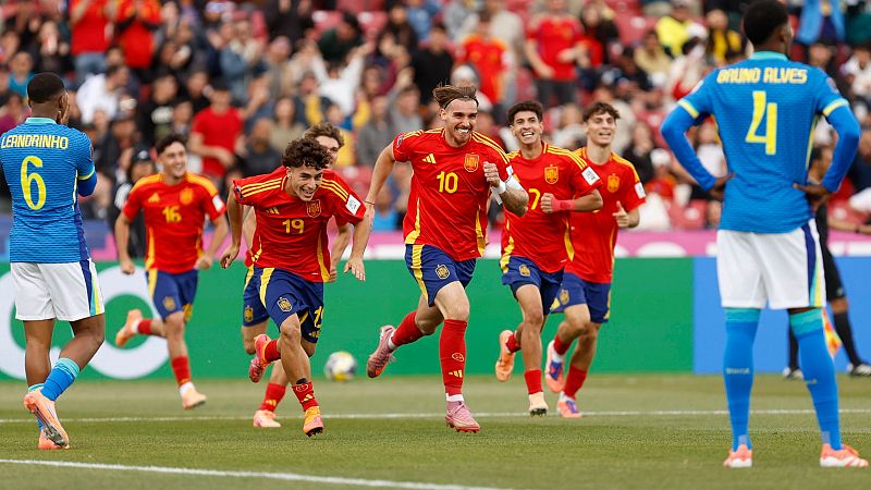 España se medirá a Ucrania en el primer partido de octavos de final del Mundial sub-20