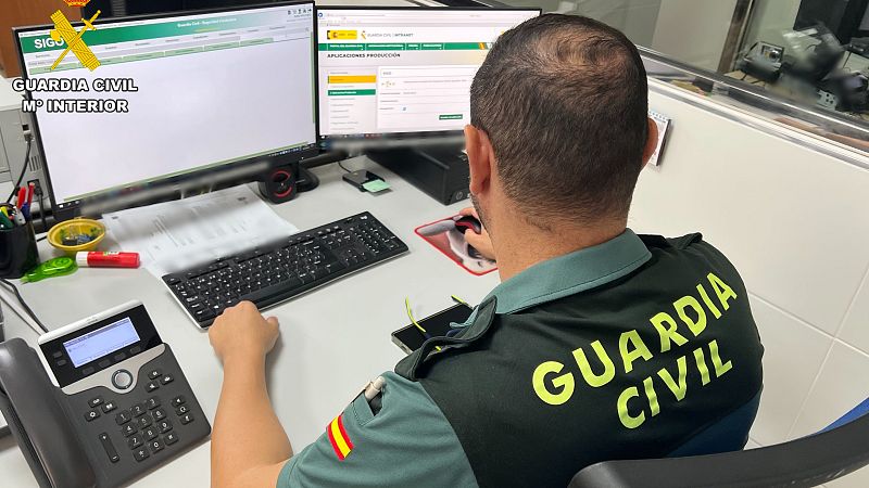 Imagen de archivo de un Guardia Civil
