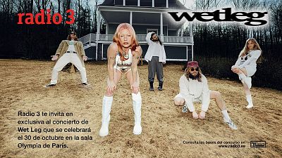 Radio 3 te invita al concierto de Wet Leg en París el 30 de octubre