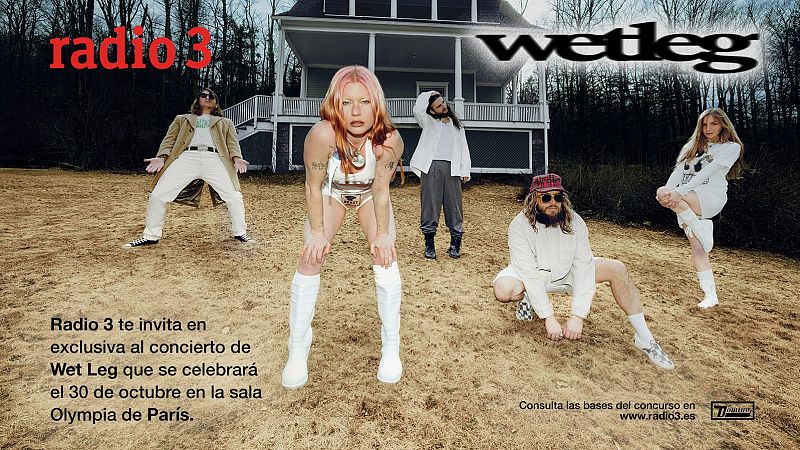 Radio 3 te invita al concierto de Wet Leg en París el 30 de octubre