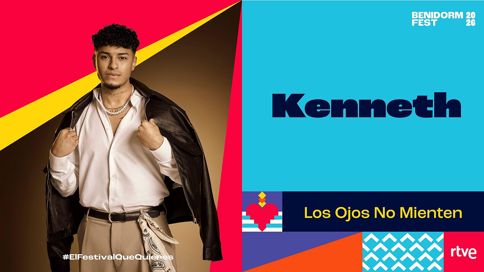 Benidorm Fest 2026 | "Los Ojos No Mienten" de Kenneth - Ver vídeo | Ver