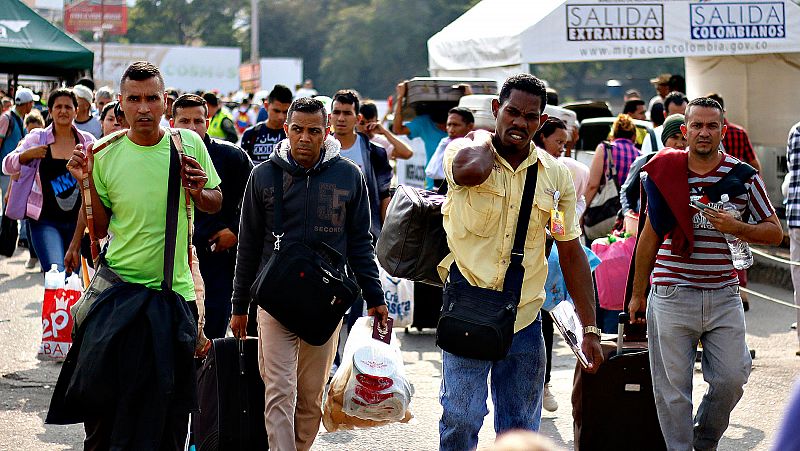 Cúcuta, la vía de escape de miles de venezolanos que huyen de la crisis