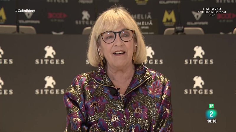 Carmen Maura rep el premi honorífic del Festival de Sitges: "Em miren com si fos la seva àvia"