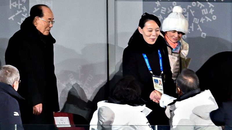 Las dos Coreas se dan la mano en los Juegos Olímpicos de Invierno