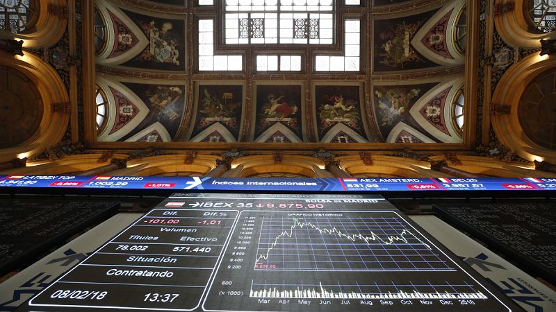 El IBEX 35 pierde un 5,6% semanal y retrocede hasta niveles de febrero de 2017