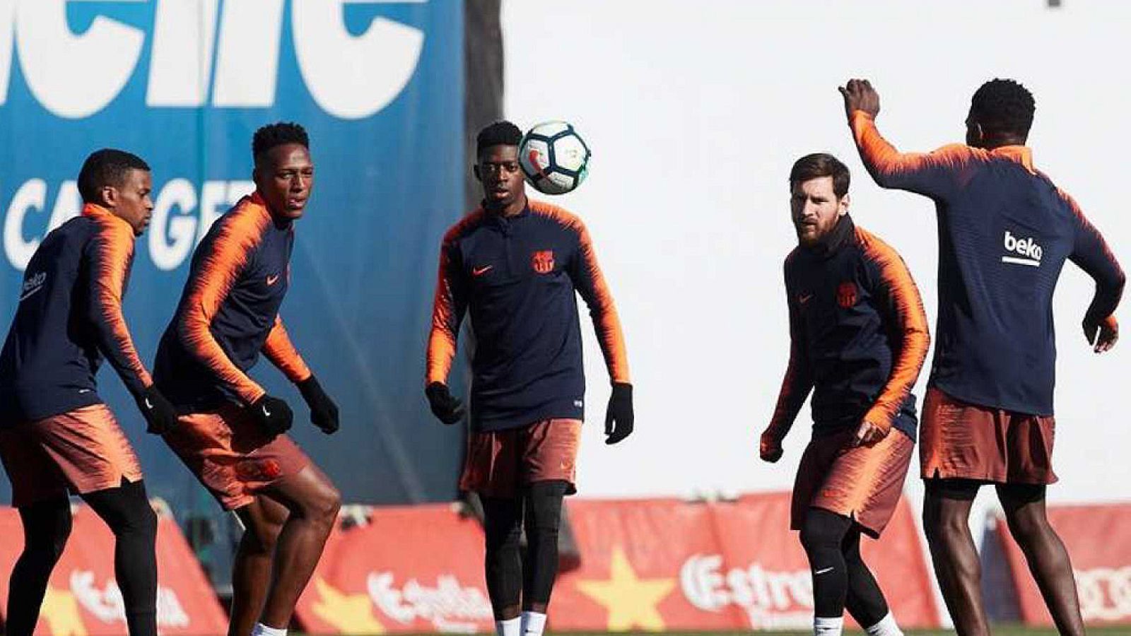 Valverde recupera a Dembélé, que tendrá una "buena oportunidad" ante el Getafe | Ver