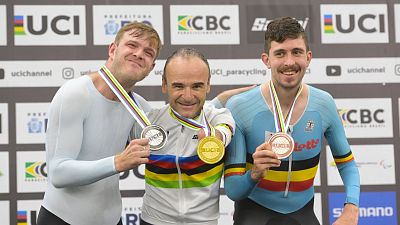Ricardo Ten, doblete mundial: conquista su segundo maillot arco�ris en el mundial de pista de R�o de Janeiro