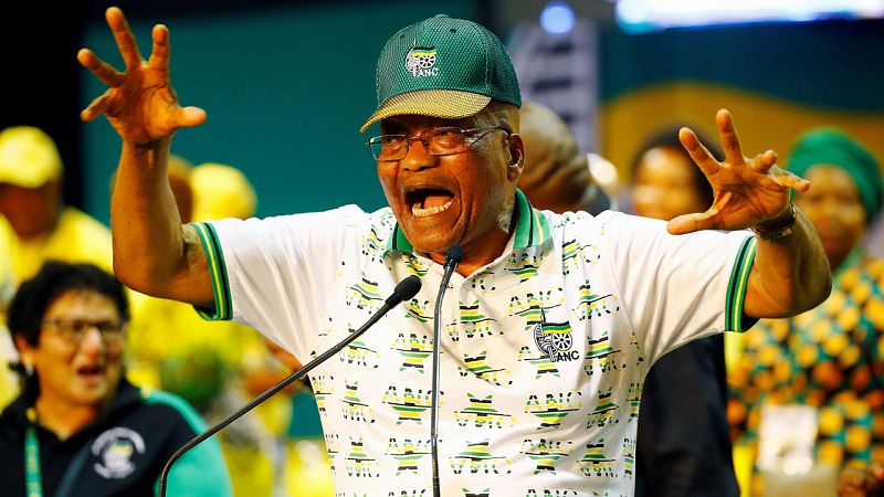 El Congreso Nacional Africano decide apartar del poder al presidente Zuma