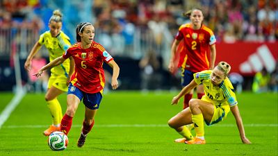 Vuelve a ver el partido España - Suecia, ida de semifinales de la UEFA Women´s Nations League, en RTVE Play