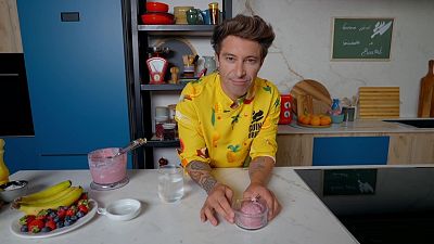 La recepta de gelat de formatge i fruits vermells del Chef Bosquet pas a pas