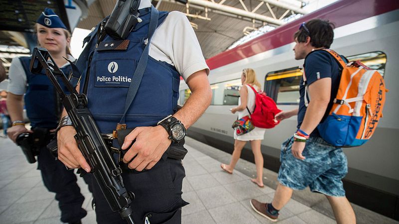 Detenido un supuesto yihadista vinculado con un atentado frustrado en un tren en París