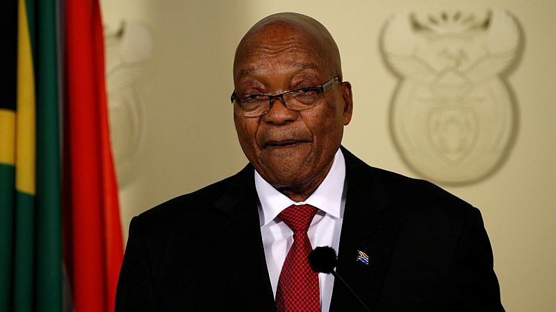 Jacob Zuma cede a las presiones de su partido y dimite como presidente de Sudáfrica