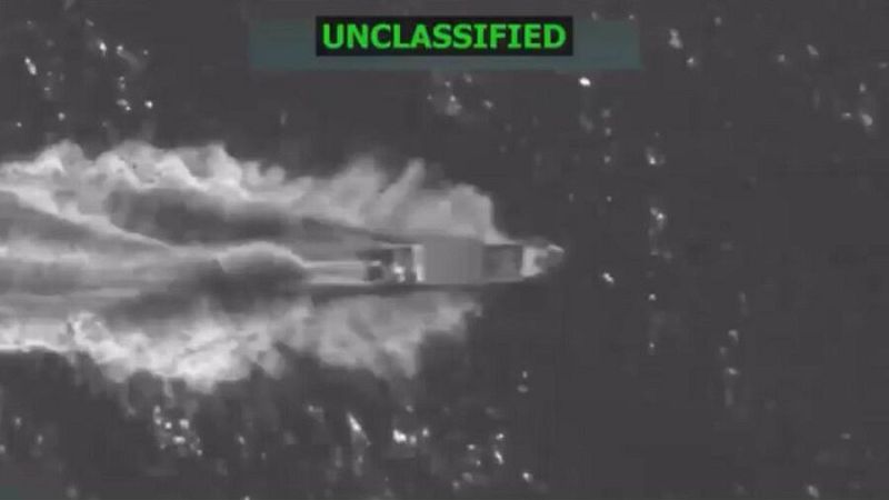 Estados Unidos destruye una segunda narcolancha menos de 24 horas después de hundir una cerca de Colombia